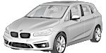 BMW F45 C0165 Fault Code